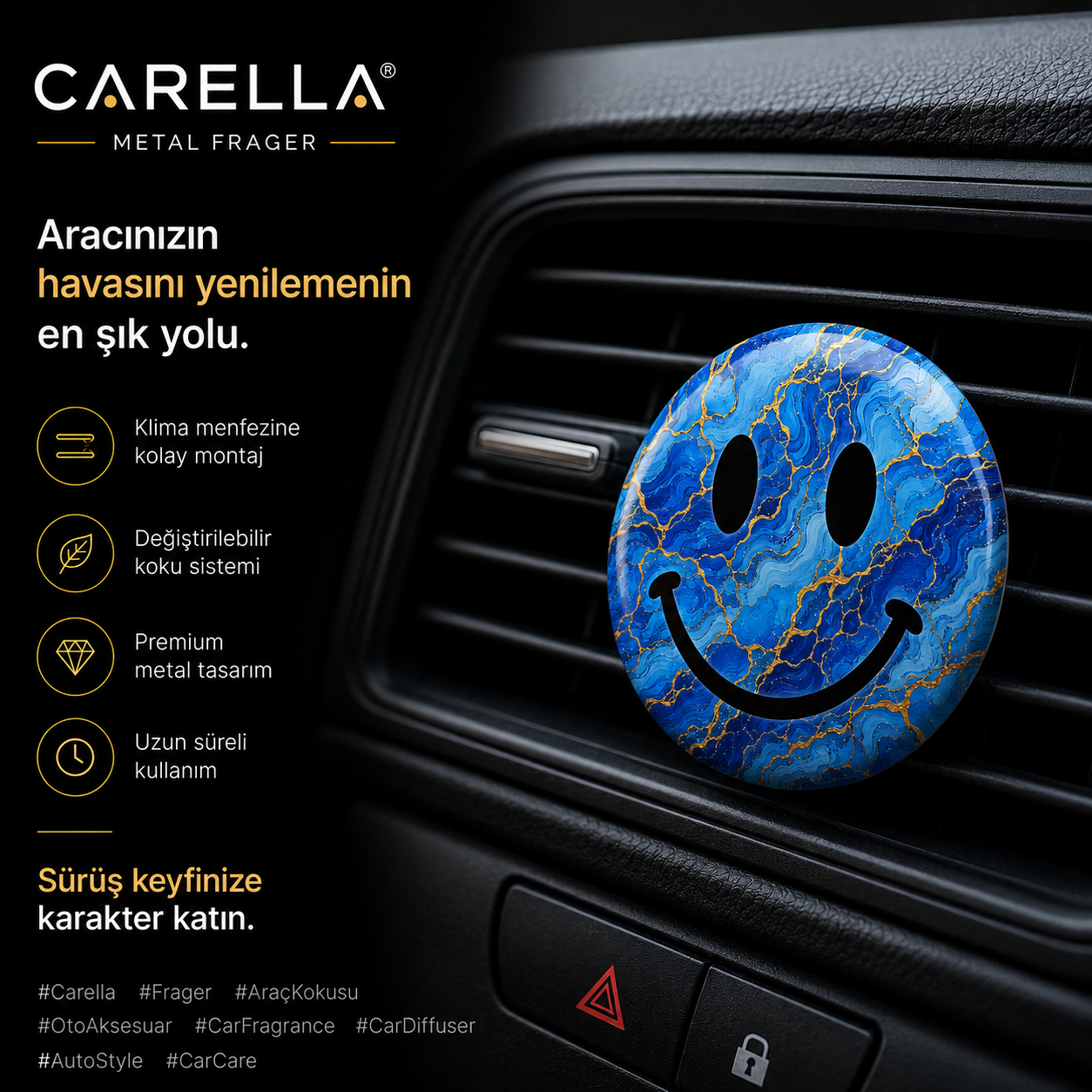 Blue Marble Smiley gorsel 2