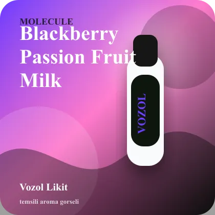 Blackberry Passion Fruit Milk